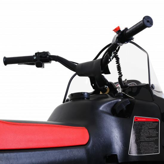 Motorcycle-type steering wheel