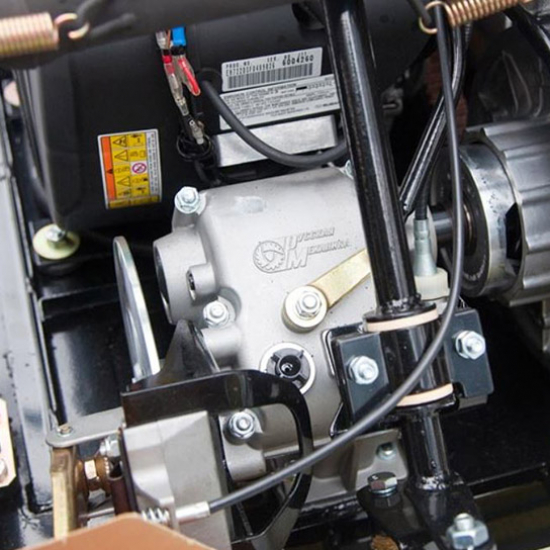 Access to the engine compartment