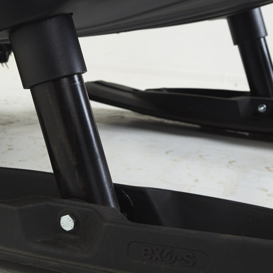 Telescopic front suspension