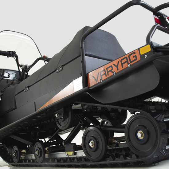 High-power rear suspension